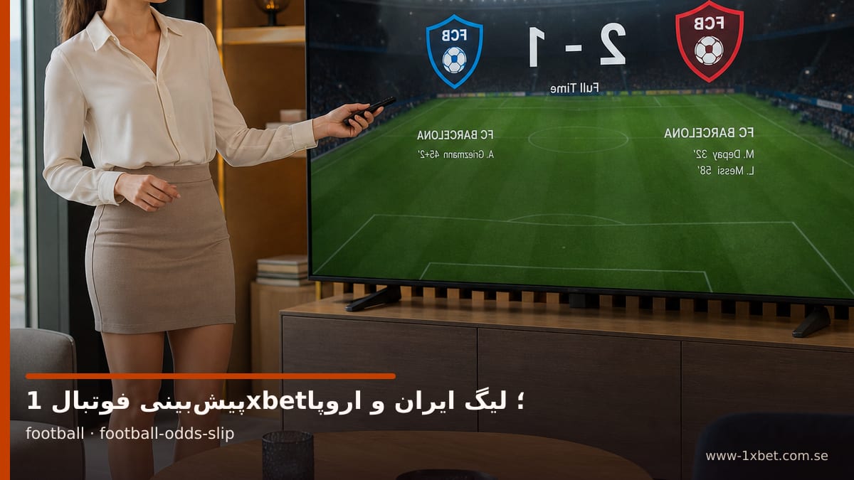 تصویر سفیر برند درباره برگه شرط فوتبال با بازار ۱×۲ و گل